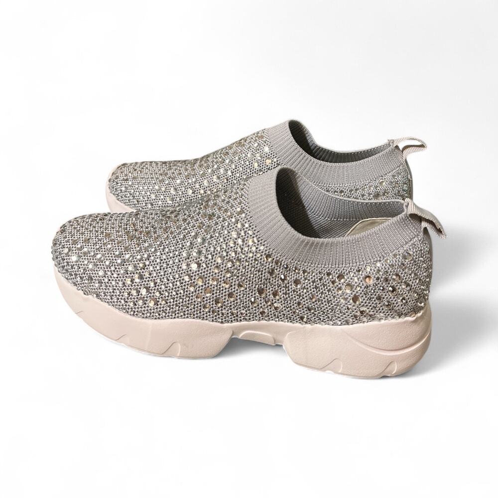 Lauren Lorraine Carry Crystal Sneakers Slip On Women's Size 7 - Picture 5 of 16